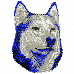 Dogs Embroidery Design 8